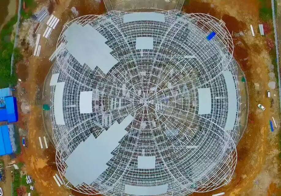 额尔古纳体育馆网架